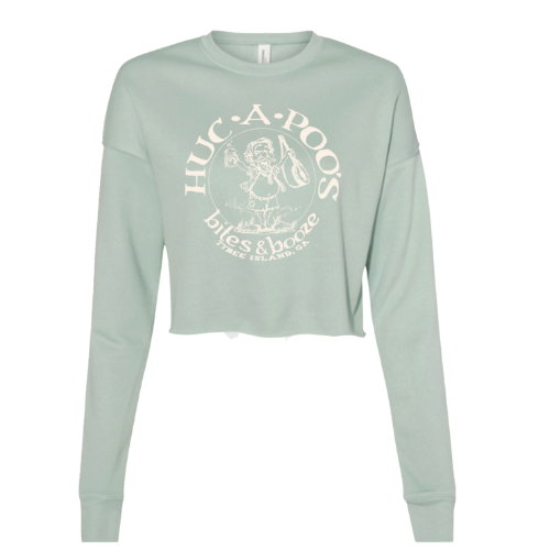 Ladies Cropped Fleece Crew